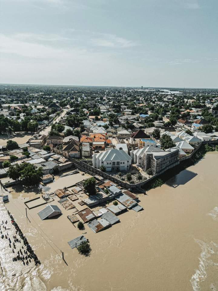 FLOOD: President Tinubu visits Maiduguri, commiserates with victims