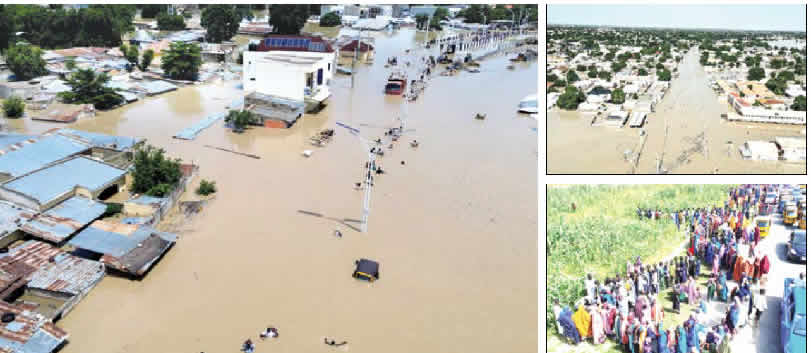 Borno Govt urges flood victims to move into official camps Borno Govt urges flood victims to move into official camps
