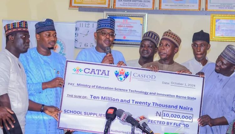 Over 400,000 children in Borno to benefit from NGO's N10m education support Over 400,000 children in Borno to benefit from NGO's N10m education support