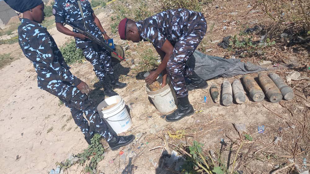 Borno Police recovers unexploded ordinance in Maiduguri