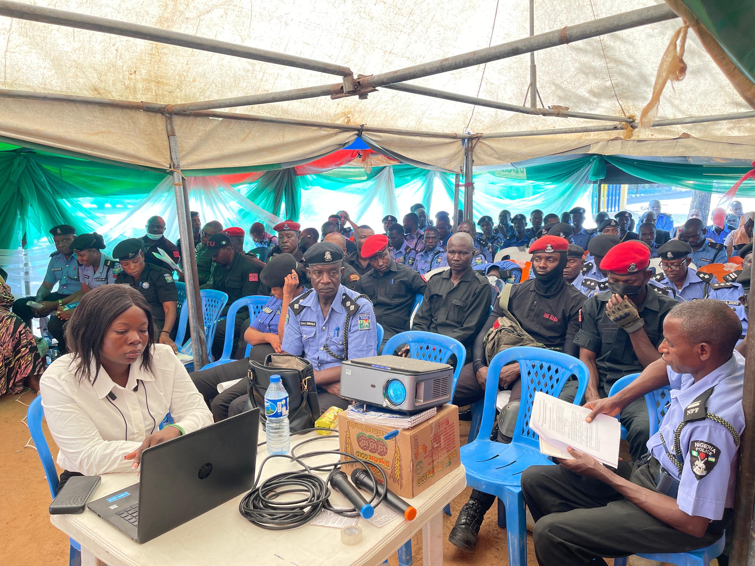 Borno Police and CJTF receive training on human rights, intelligence gathering, and more Borno Police and CJTF receive training on human rights, intelligence gathering, and more