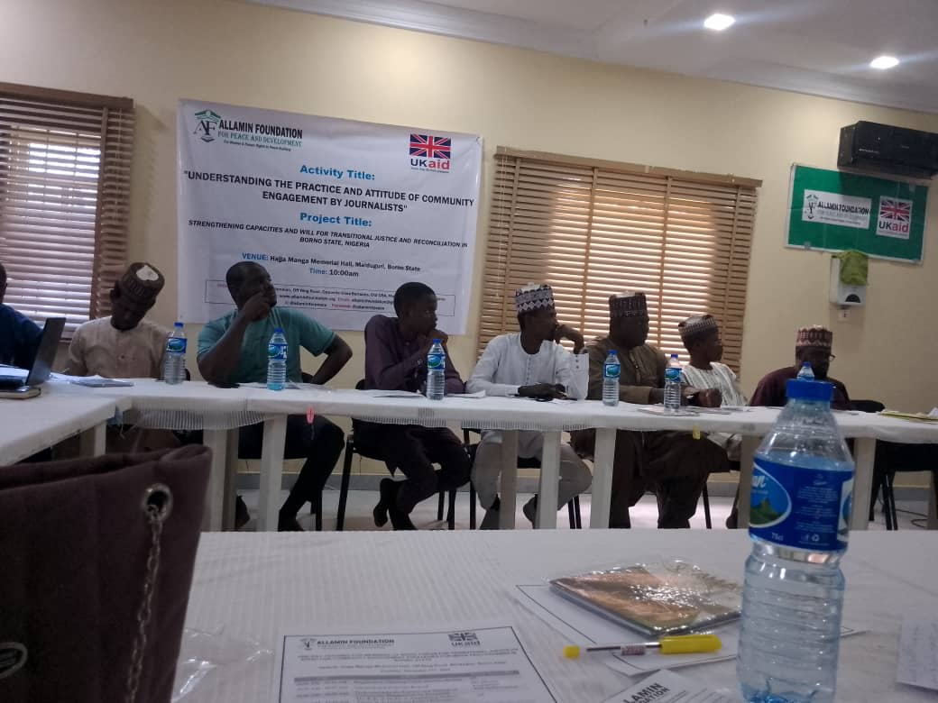 Allamin Foundation hosts training for journalists on community engagement Allamin Foundation hosts training for journalists on community engagement