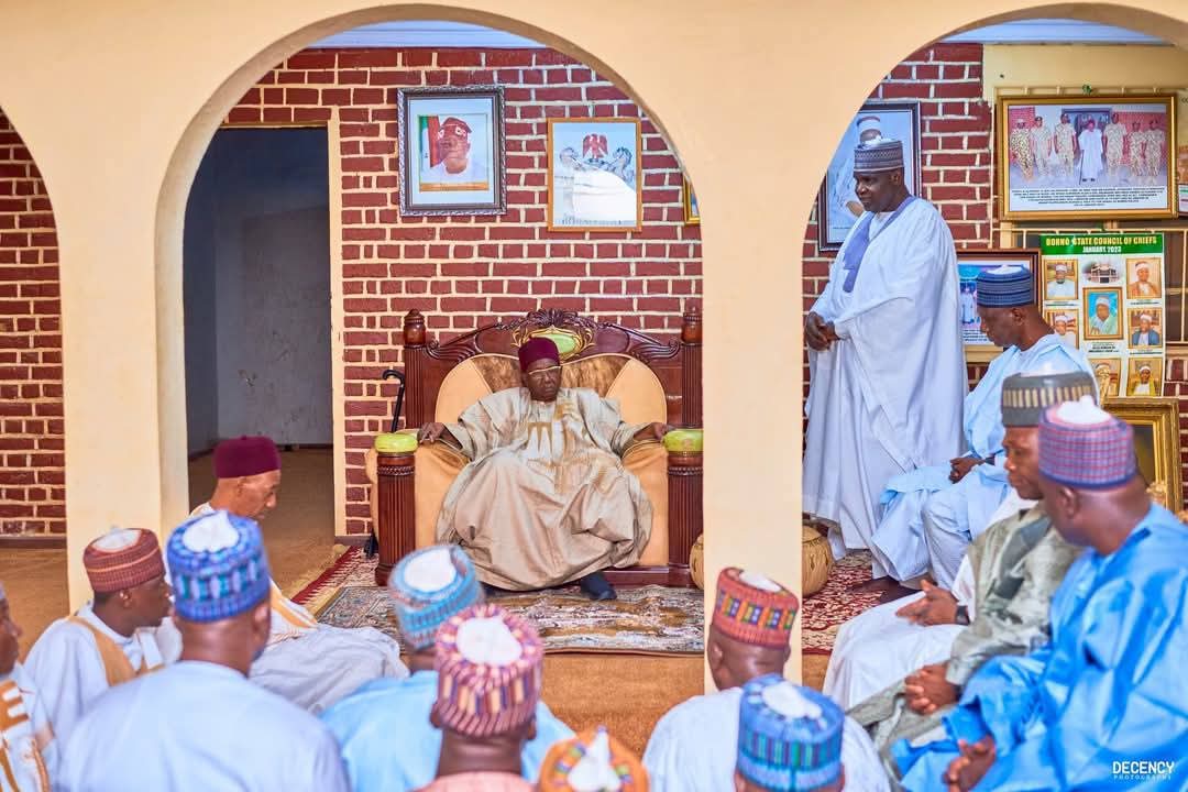 Lake Chad Governors' Forum: LOC pays visit to Shehu of Borno Lake Chad Governors' Forum: LOC pays visit to Shehu of Borno