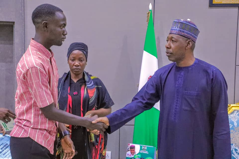 Gov. Zulum donates N30m to slain army officer&#039;s family