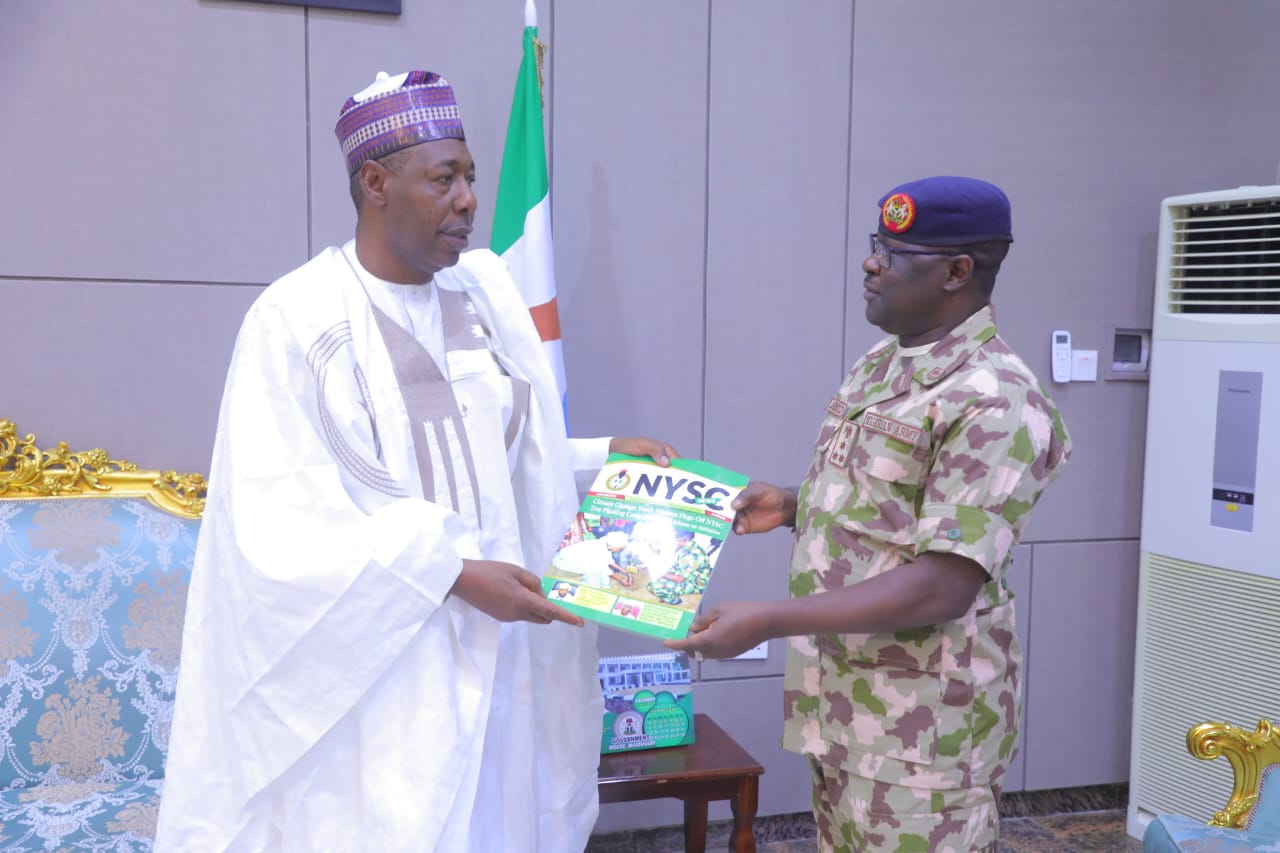 Gov. Zulum pledges to reconstruct and expand Borno NYSC orientation camp Gov. Zulum pledges to reconstruct and expand Borno NYSC orientation camp