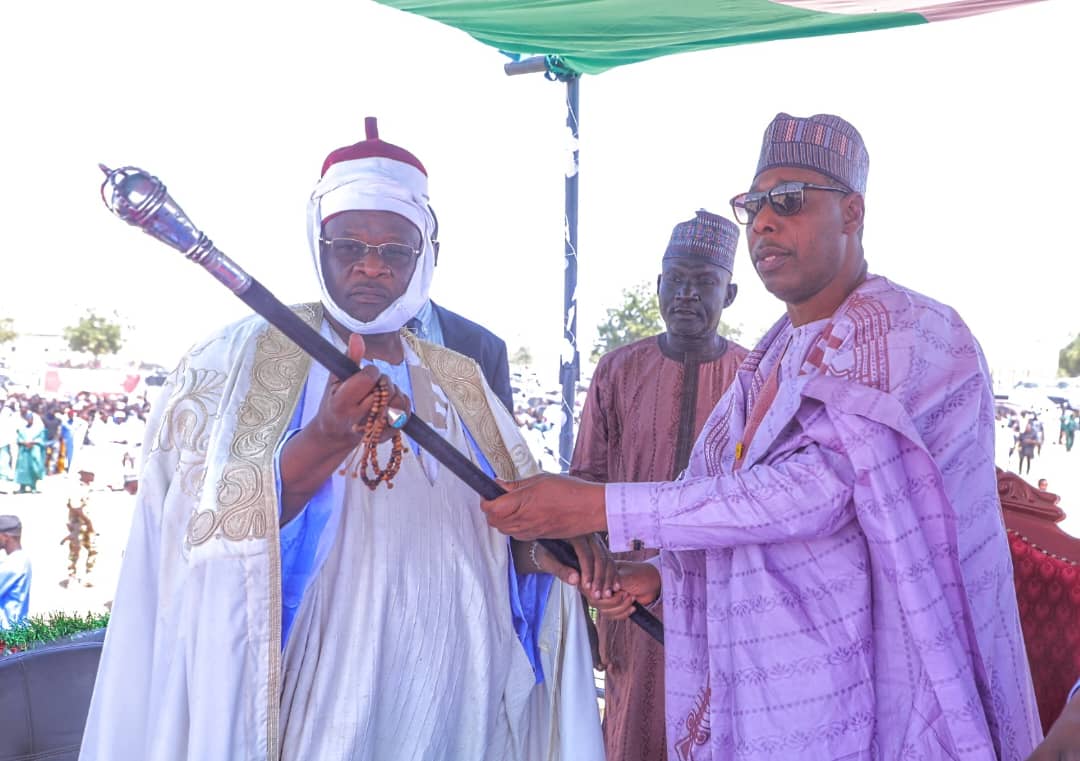 Shehu of Dikwa receives staff of office, pledges to promote peace and development
