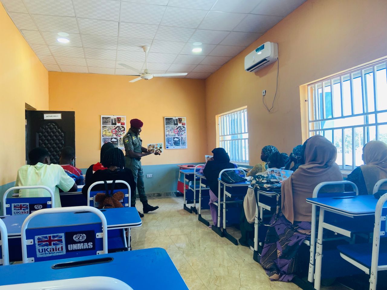 Police trains students on explosive risk ordnance in Maiduguri Police trains students on explosive risk ordnance in Maiduguri