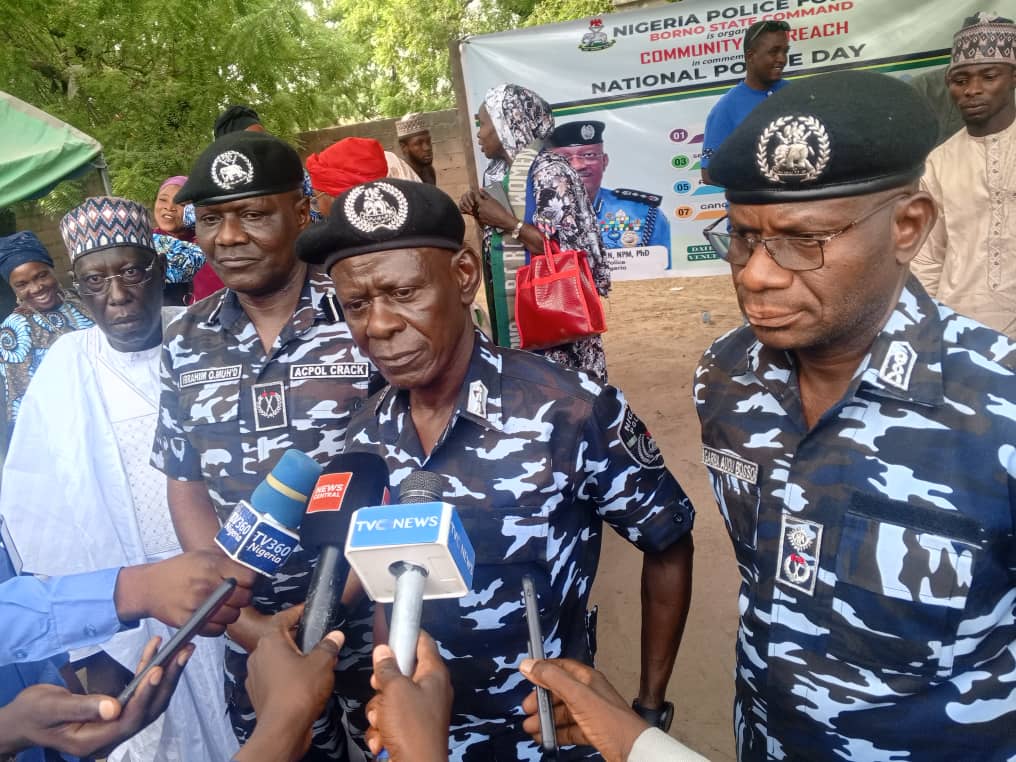 Borno Police conclude National Police Day activities with walkathon Borno Police conclude National Police Day activities with walkathon