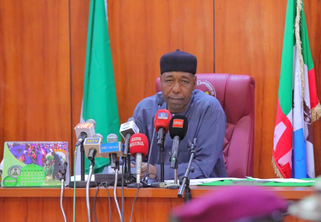 Gov. Zulum declares war on political thuggery, inaugurates committee to curb social vices Gov. Zulum declares war on political thuggery, inaugurates committee to curb social vices