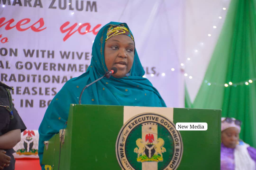 Borno first lady launches awareness campaign for Measles-Rubella and HPV vaccination Borno first lady launches awareness campaign for Measles-Rubella and HPV vaccination