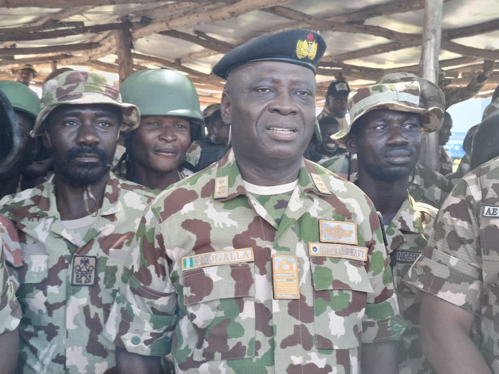 CNS visits Naval Base in Lake Chad, commends troops for repelling terrorist attack CNS visits Naval Base in Lake Chad, commends troops for repelling terrorist attack