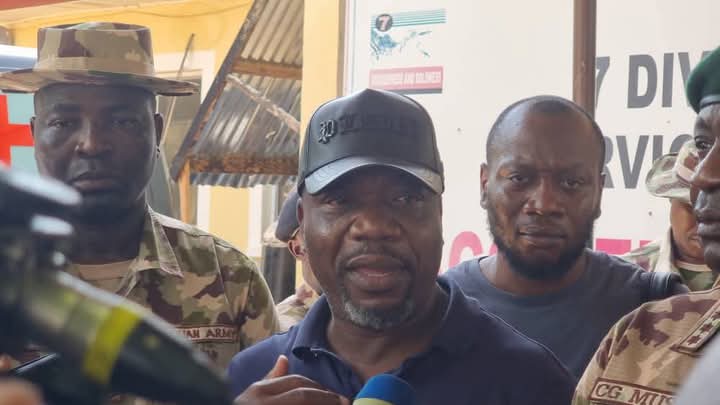 A philanthropist pledges support to Nigerian Military A philanthropist pledges support to Nigerian Military