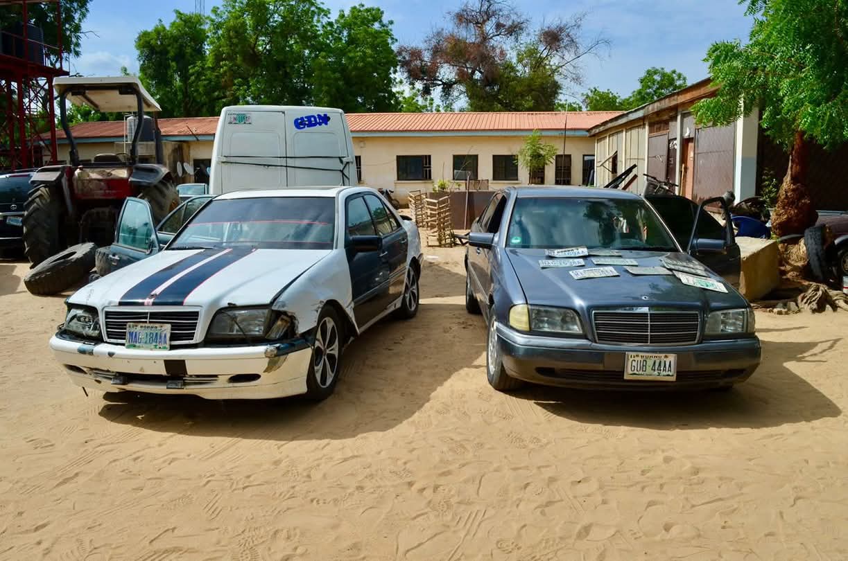 Police arrest two, recover vehicles in Maiduguri Police arrest two, recover vehicles in Maiduguri