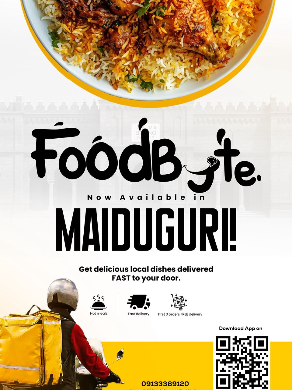 Foodbyte launches in Maiduguri with zero delivery fees